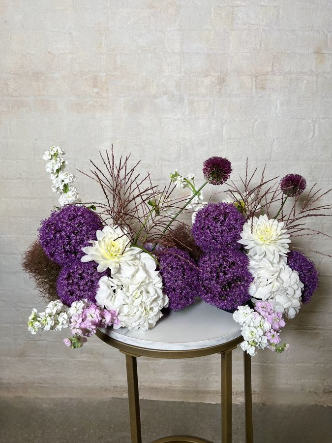 Studio floral piece